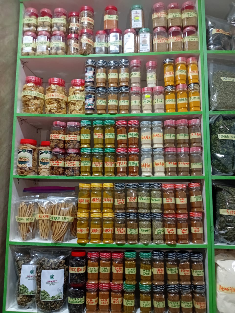 African agricultural products